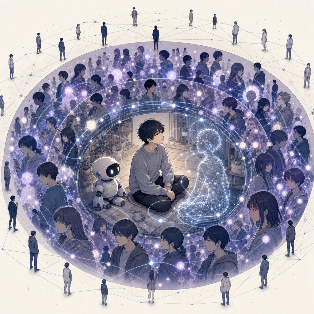 互聯網、社交媒體、生成式AI及具身AI逐步進入人的關係世界